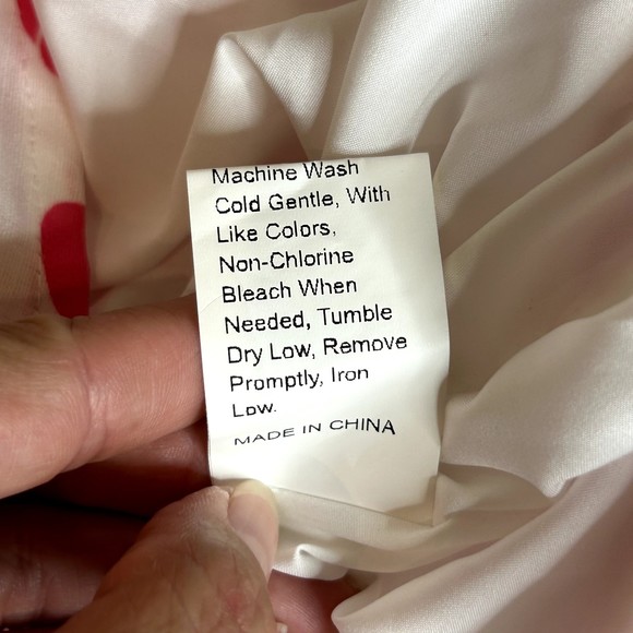 New SHEIN x Hello Kitty & Friends Puff Sleeve Ruched Bust Polka Dot Dress Large - Picture 7 of 9